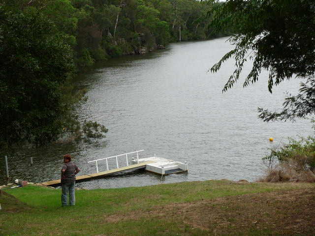 Near where Uncle William De Serve lived on Sackville Reach